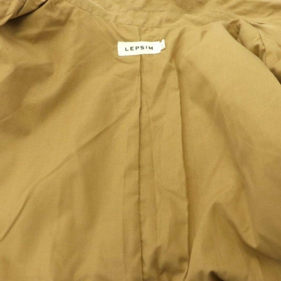 LEPSIM LOWRYS FARM(レプシィムローリーズファーム)のレプシィム ローリーズファーム トレンチコート スプリングコート ロング L レディースのジャケット/アウター(トレンチコート)の商品写真