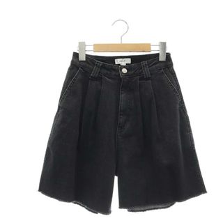 アメリヴィンテージ  HALF RAKISH PANTS ハーフデニムパンツ 黒