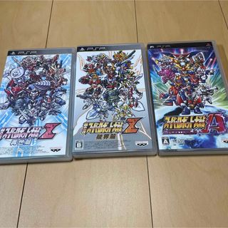 PlayStation Portable - スーパーロボット大戦A PORTABLE他スパロボ系ソフト3本セット