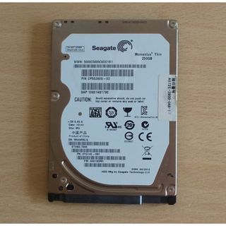 【送料込】　HDD  2.5インチ  250GB(PCパーツ)