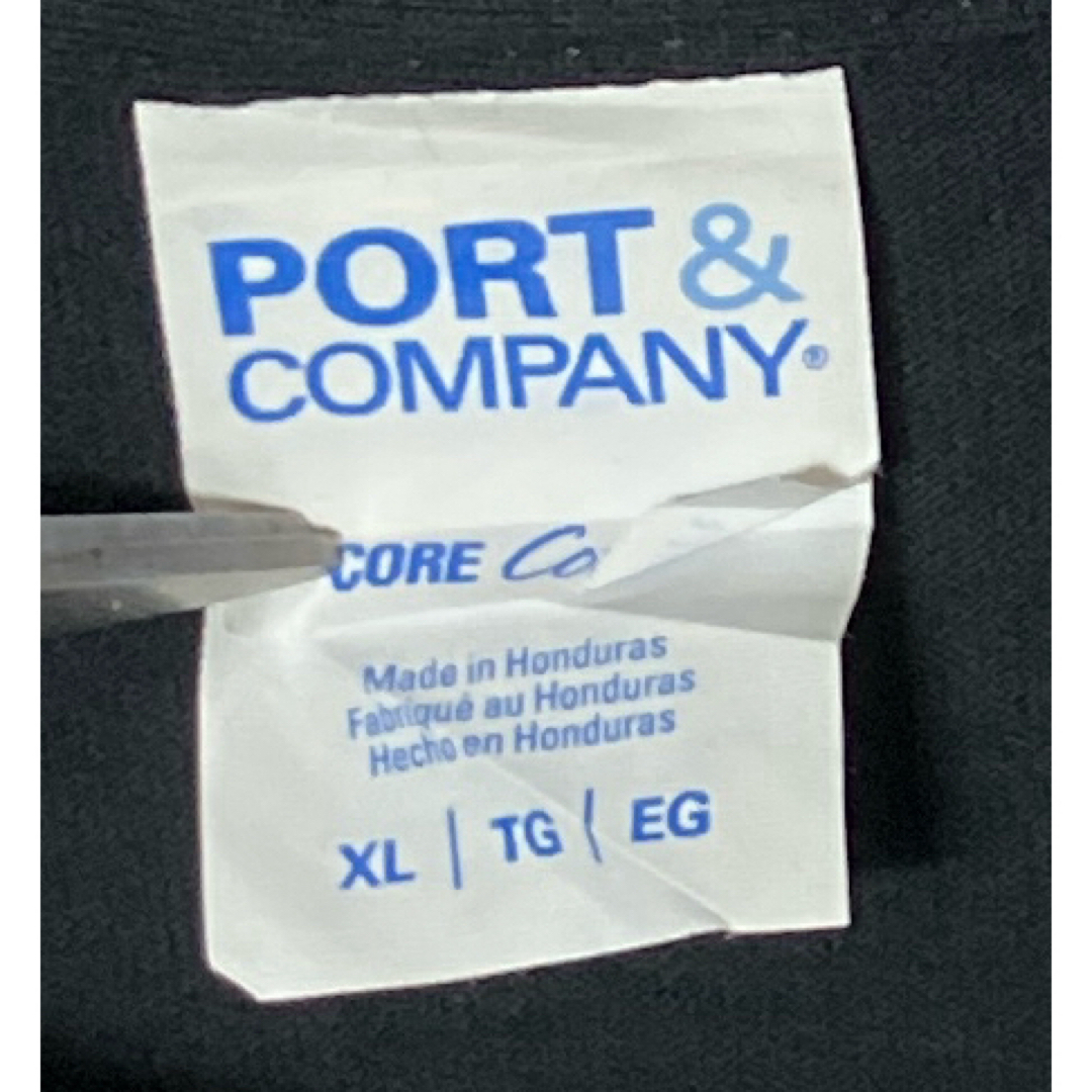 VINTAGE(ヴィンテージ)のUS古着 PORT&COMPANY XLsize バットマン ブラックTシャツ メンズのトップス(Tシャツ/カットソー(半袖/袖なし))の商品写真