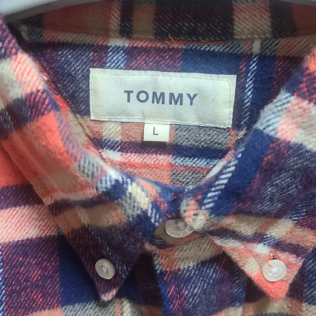 TOMMY HILFIGER(トミーヒルフィガー)のトミーヒルフィガー　ネルシャツ メンズのトップス(シャツ)の商品写真