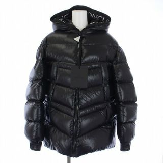 モンクレール(MONCLER)のモンクレール 22AW クレア ダウンジャケット ジップアップ フード 2 黒(ダウンジャケット)