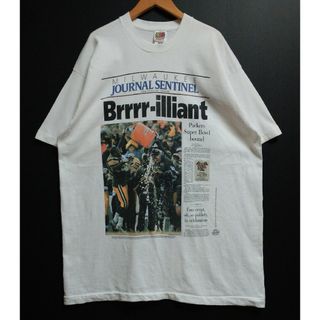 VINTAGE グリーンベイ・パッカーズ NFL USA製 Tシャツ XL(Tシャツ/カットソー(半袖/袖なし))