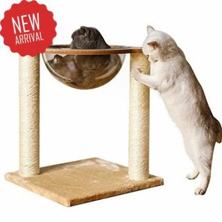  キャットタワー 猫用宇宙船き キャットタワー 据え置き 猫用寝具 管193n(猫)