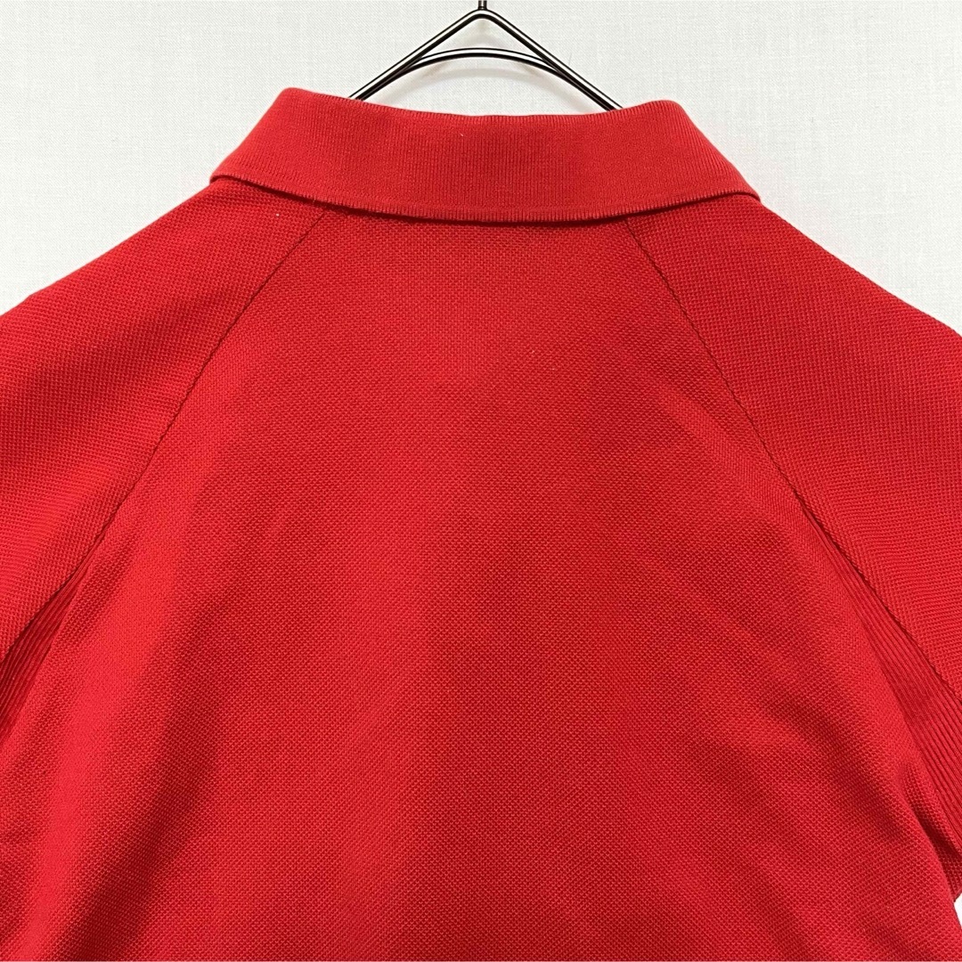 Munsingwear(マンシングウェア)のMUNSINGWEAR GRANDSLAM 半袖ポロシャツ Mサイズ 赤 刺繍 レディースのトップス(ポロシャツ)の商品写真