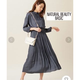 NATURAL BEAUTY BASIC - NATURAL BEAUTY BASIC  サテンドレス/デシンドレス 