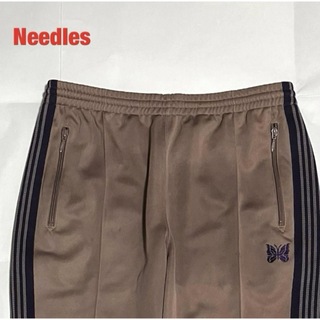 ニードルス(Needles)の【人気】Needles　ニードルス　ナロートラックパンツ　刺繍ロゴ　サイドライン(その他)