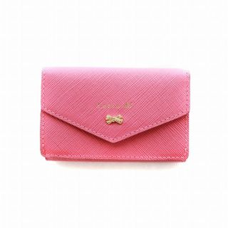 ヨンドシー(4℃)のヨンドシー 4℃ ルリア Luria 三つ折り財布 ウォレット ミニ ピンク(財布)