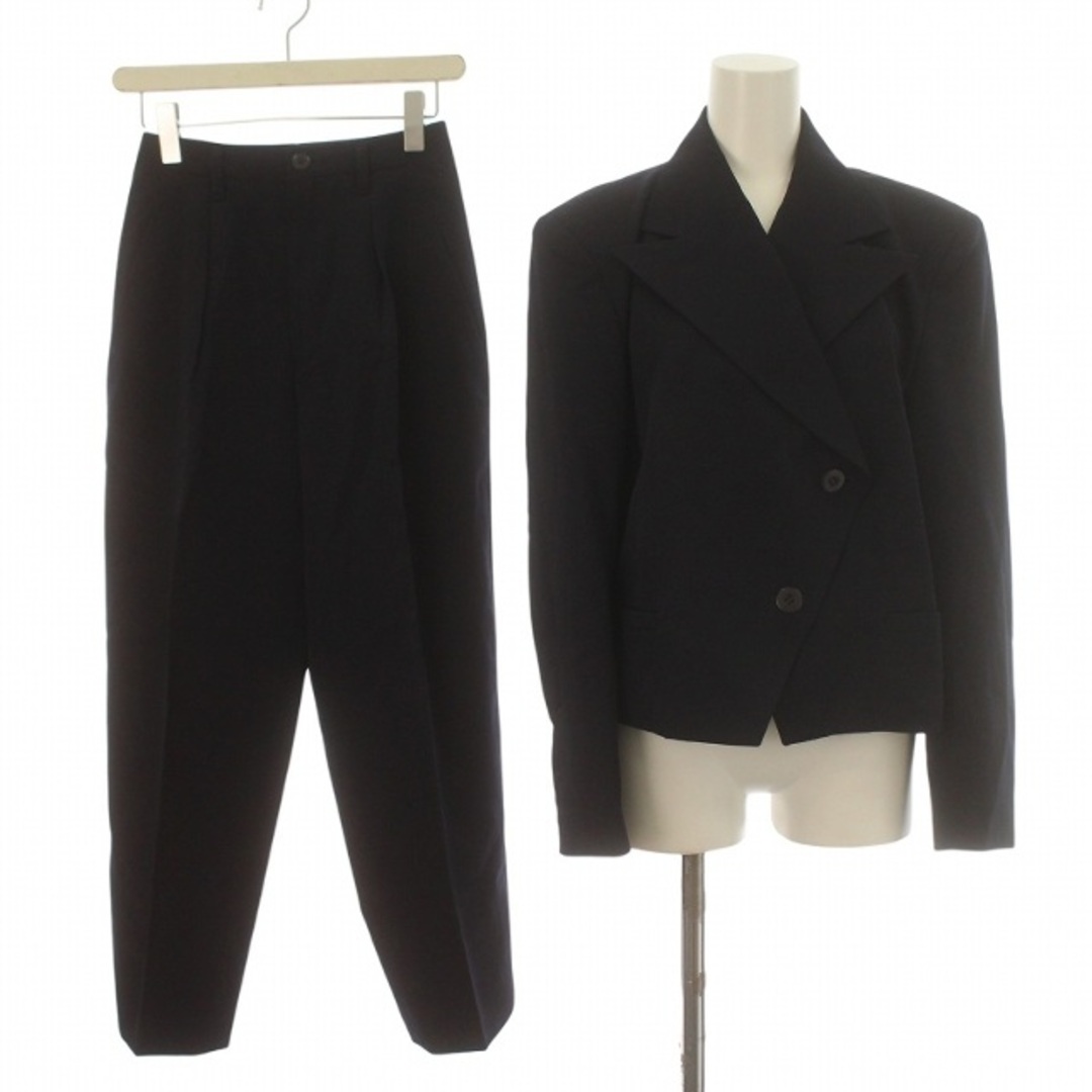 ISSEY MIYAKE(イッセイミヤケ)のイッセイミヤケ 80's 筆タグ スーツ セットアップ ジャケット パンツ M レディースのフォーマル/ドレス(スーツ)の商品写真