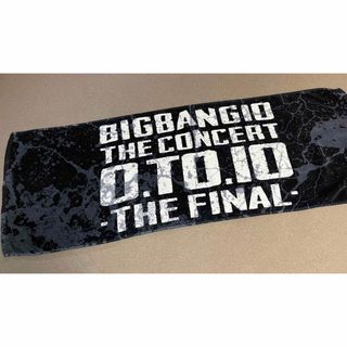 タオルBIGBANG THE CONCERT 0.TO.10 THE FINAL(アイドルグッズ)