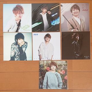 トリプルエー(AAA)のAAA アザージャケット 西島隆弘  Nissy  7枚セット(ミュージシャン)