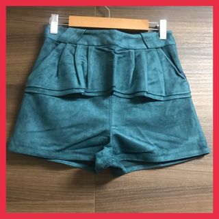 【新品】【お値下げ中】　ダズリン　レディース　ショートパンツ　グリーン　Sサイズ