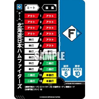 ドリームオーダー PSD06/TEAM-F01 北海道日本ハムファイターズ (C コモン) プロ野球カードゲーム  スタートデッキ(その他)