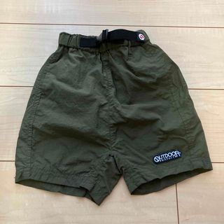 OUTDOOR - 【ほぼ新品】OUTDOOR　ハーフパンツ　カーキ　80　水遊びにも