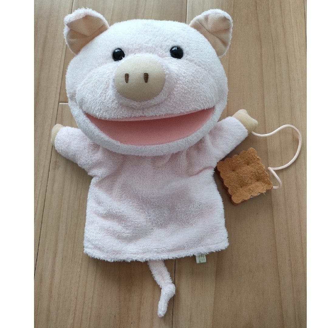 もぐもぐパペット　ぶたさん　カエルさんセット【中古品】 エンタメ/ホビーのおもちゃ/ぬいぐるみ(その他)の商品写真