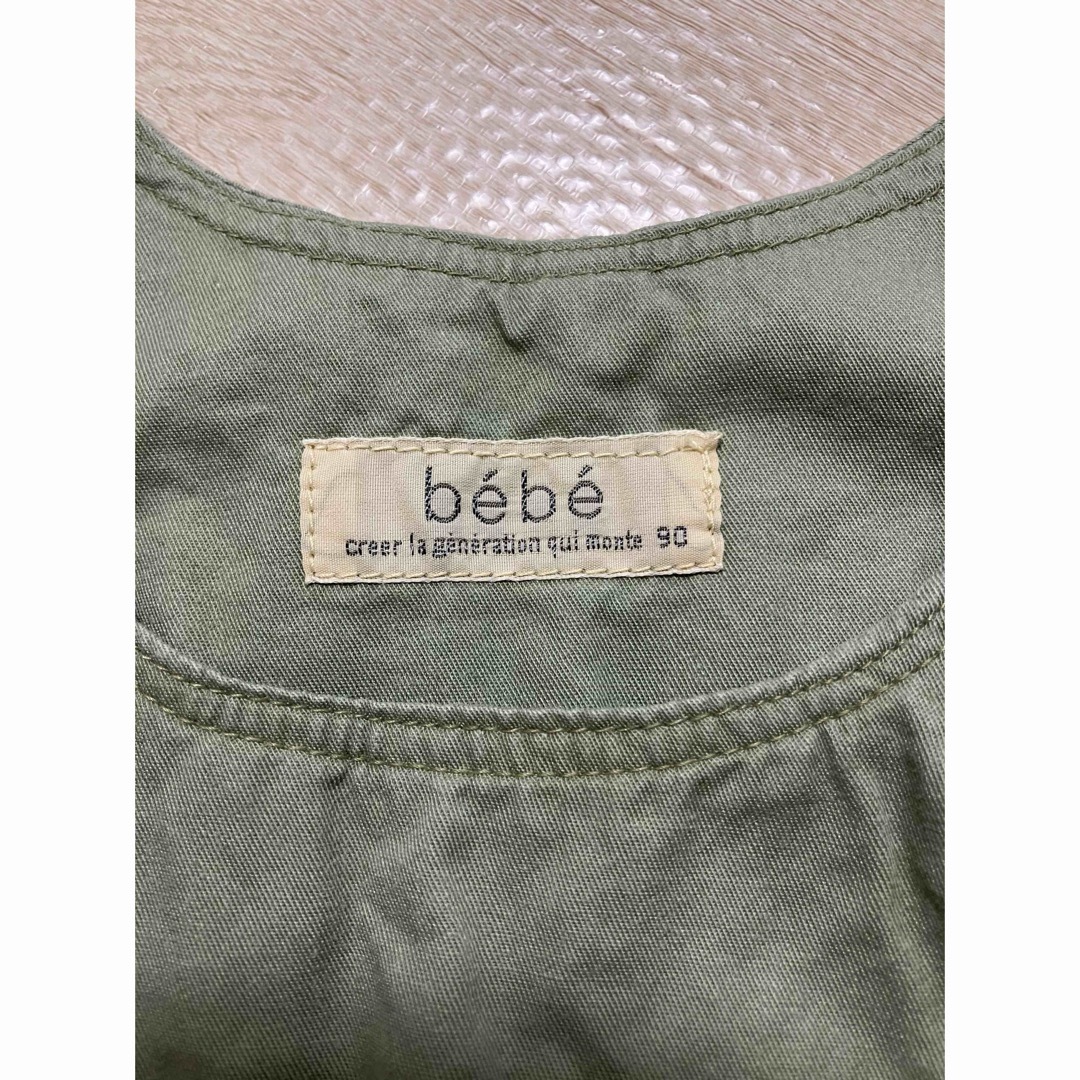 BeBe(ベベ)のロンパース　サロペット　ベビー　bebe 90 キッズ/ベビー/マタニティのキッズ服男の子用(90cm~)(その他)の商品写真