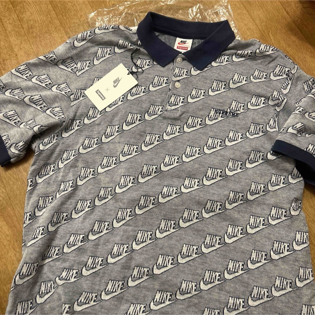 Supreme(シュプリーム)の希少 美品 supreme nike jacquard polo ポロ メンズのトップス(Tシャツ/カットソー(半袖/袖なし))の商品写真