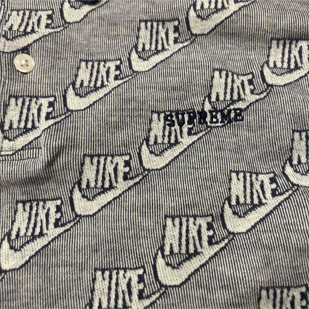 Supreme(シュプリーム)の希少 美品 supreme nike jacquard polo ポロ メンズのトップス(Tシャツ/カットソー(半袖/袖なし))の商品写真