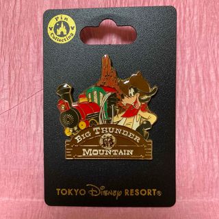 ディズニー(Disney)のディズニー　ビッグサンダーマウンテン　ピン　グーフィー　アトラクション(バッジ/ピンバッジ)