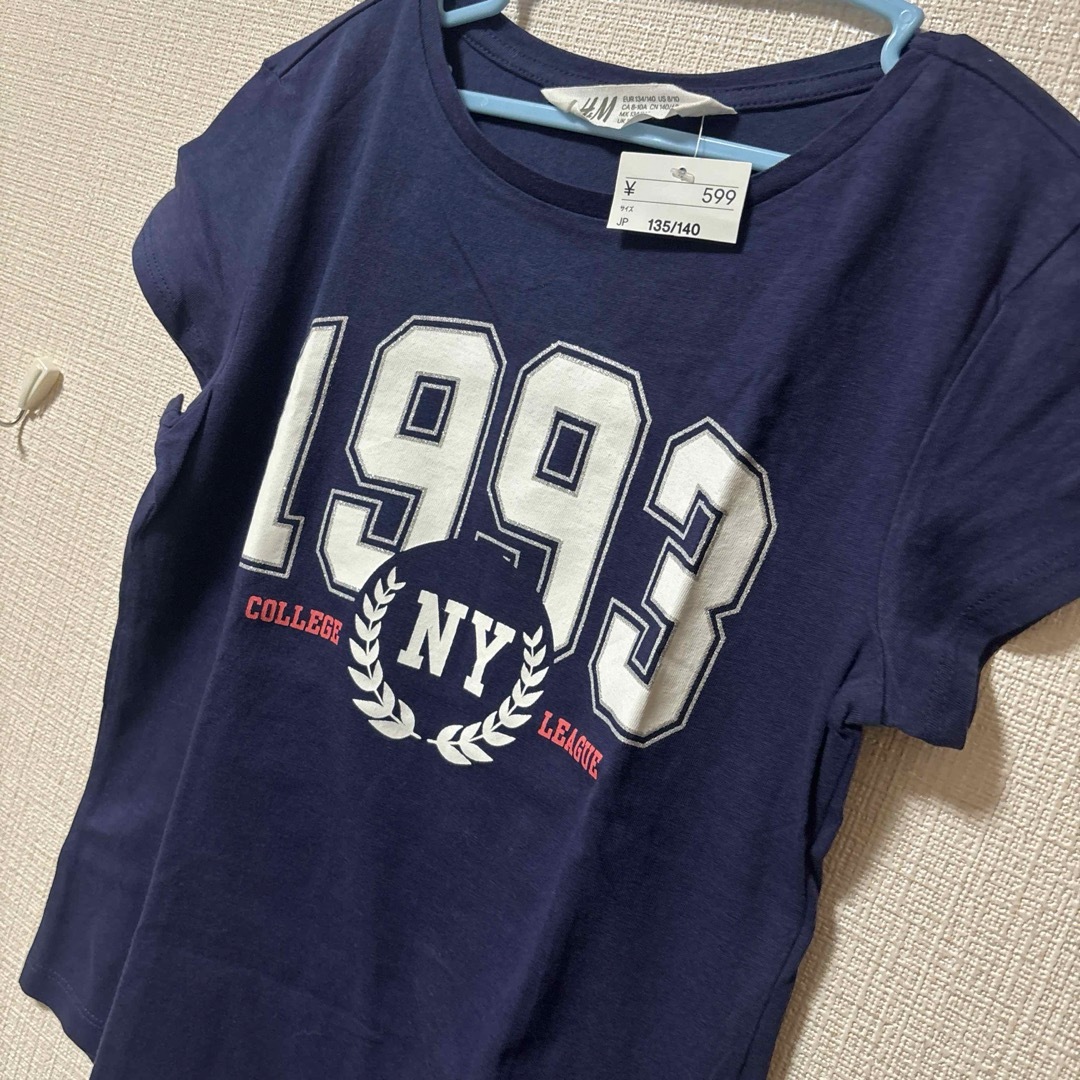 H&M(エイチアンドエム)の新品★H&M カットソー 140 キッズ/ベビー/マタニティのキッズ服女の子用(90cm~)(Tシャツ/カットソー)の商品写真