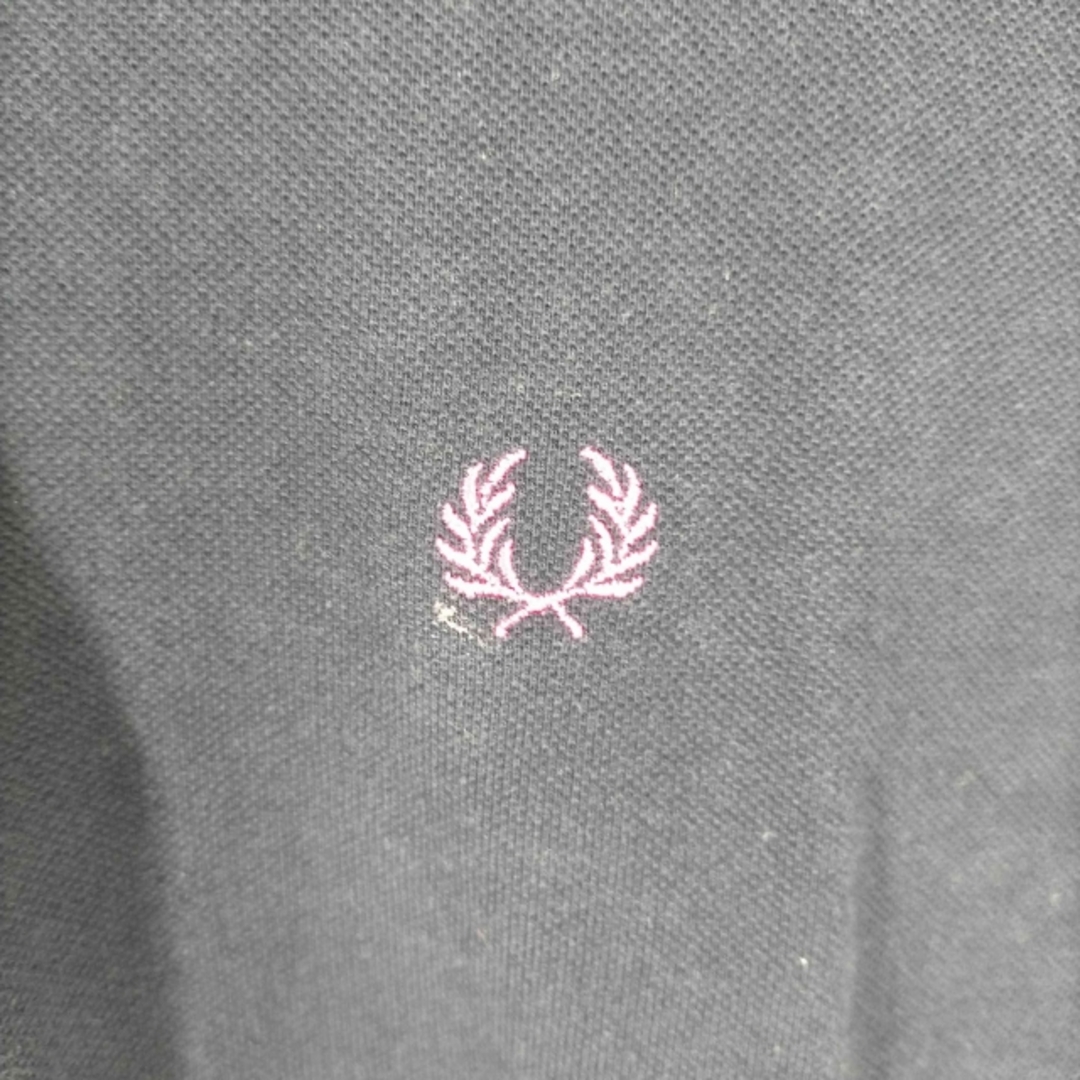 FRED PERRY(フレッドペリー)のFRED PERRY(フレッドペリー) 月桂樹刺しゅう鹿の子ポロシャツ メンズ メンズのトップス(ポロシャツ)の商品写真