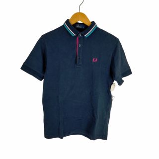 フレッドペリー(FRED PERRY)のFRED PERRY(フレッドペリー) 月桂樹刺しゅう鹿の子ポロシャツ メンズ(ポロシャツ)