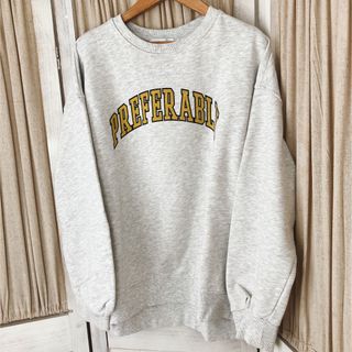 アメリカンホリック(AMERICAN HOLIC)のAMERICAN HOLIC ビッグスウェット　美品(トレーナー/スウェット)