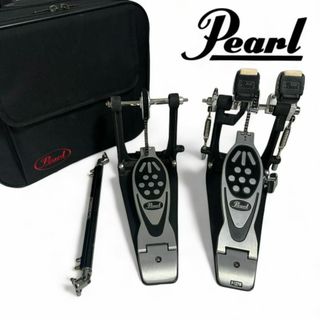 パール(pearl)の【ケース付き】Pearl パール ツインペダル　P-122TW(ペダル)