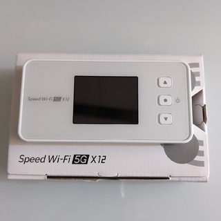 エヌイーシー(NEC)のSpeed Wi-Fi 5G X12(その他)
