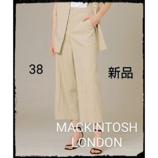 MACKINTOSH LONDON【新品】リネンレーヨンストレッチパンツ(カジュアルパンツ)