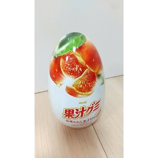 メイジ(明治)の【空き缶】果汁グミ みかん オレンジ(菓子/デザート)