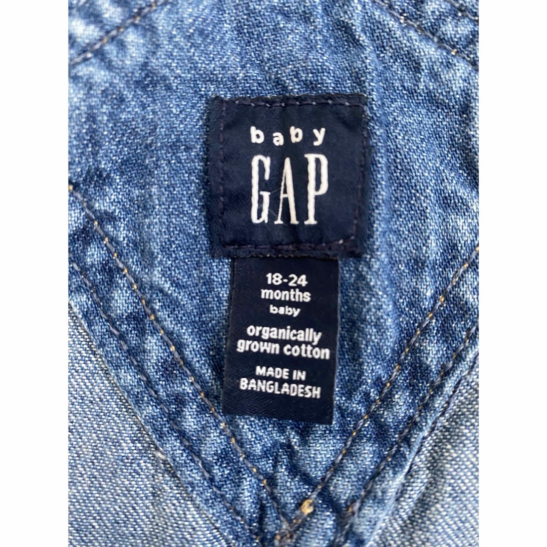 babyGAP(ベビーギャップ)のbaby GAP  サロペット  オーバーオール キッズ/ベビー/マタニティのキッズ服男の子用(90cm~)(その他)の商品写真