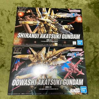 バンダイ(BANDAI)のガンプラ HG アカツキガンダム 2種類セット(プラモデル)