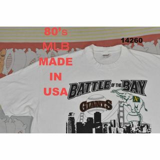 メジャーリーグベースボール(MLB)のMLB 80’ｓ ジャイアンツ 14260 USA製 シングルステッチ 90(Tシャツ/カットソー(半袖/袖なし))