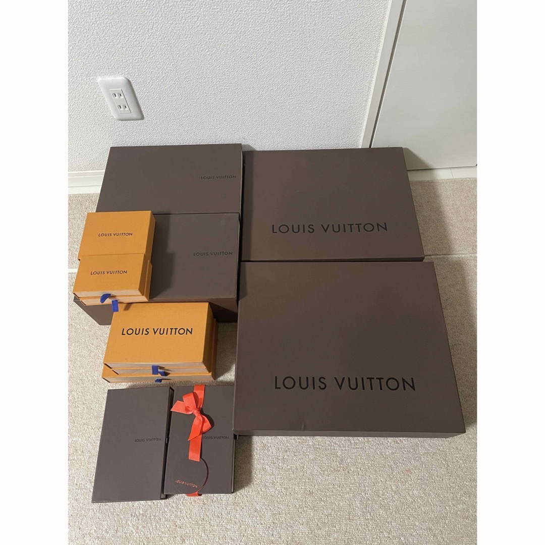 LOUIS VUITTON(ルイヴィトン)のルイヴィトン LOUIS VUITTON 空箱 BOX ボックス12個セット売り その他のその他(その他)の商品写真