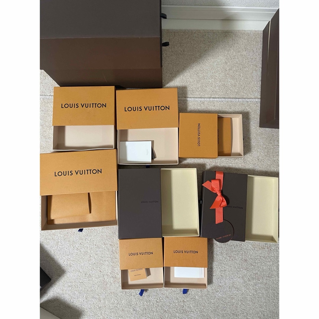 LOUIS VUITTON(ルイヴィトン)のルイヴィトン LOUIS VUITTON 空箱 BOX ボックス12個セット売り その他のその他(その他)の商品写真