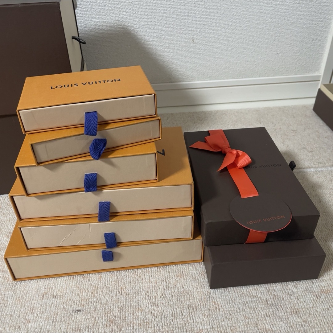 LOUIS VUITTON(ルイヴィトン)のルイヴィトン LOUIS VUITTON 空箱 BOX ボックス12個セット売り その他のその他(その他)の商品写真