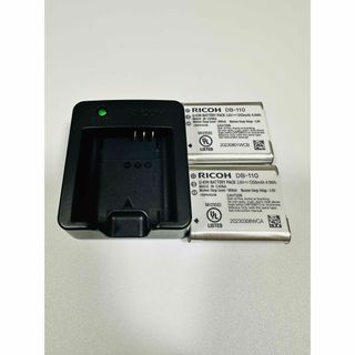 リコー(RICOH)のリコー RICOH DB-110 バッテリー（2個）＋BJ-11（1個）(その他)