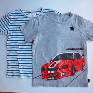 半袖Tシャツ Tシャツ　ベルメゾン　2点セット