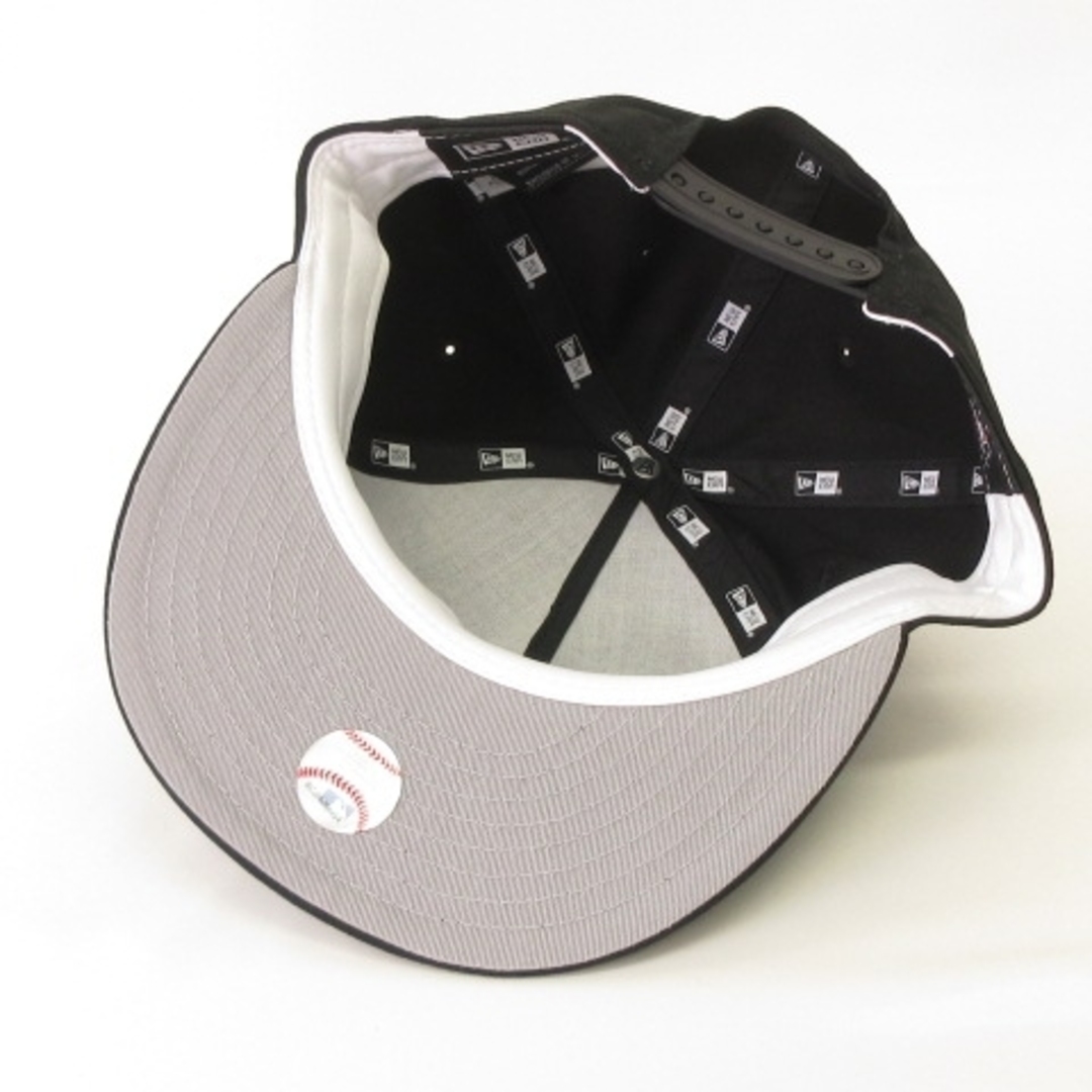 NEW ERA(ニューエラー)のニューエラ THE GOLFER スナップバック ホワイトソックス ブラック メンズの帽子(キャップ)の商品写真