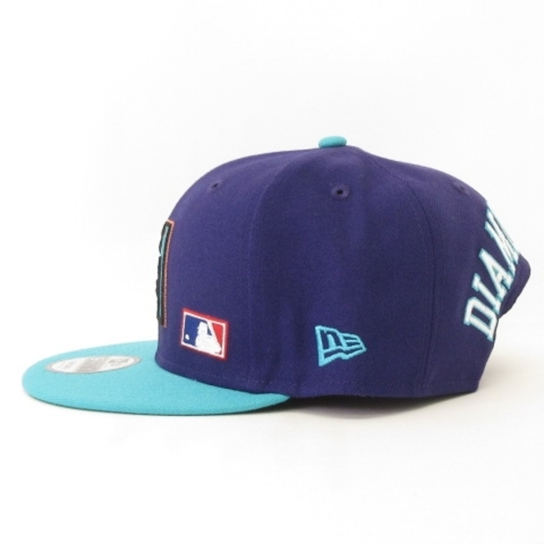 NEW ERA(ニューエラー)のニューエラ 9FIFTY スナップバック ダイヤモンドバックス 紫 メンズの帽子(キャップ)の商品写真