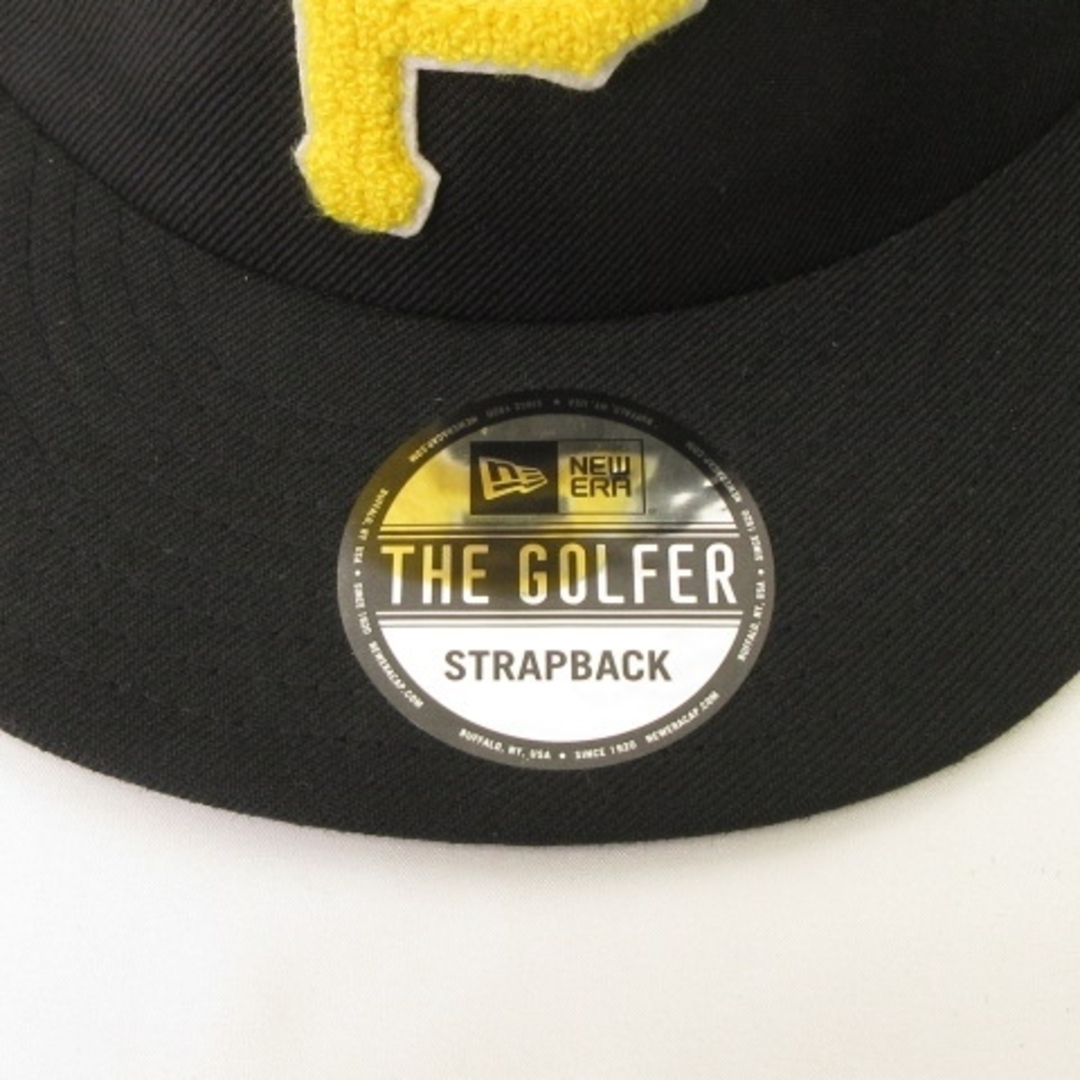 NEW ERA(ニューエラー)のニューエラ 美品 THE GOLFER ストラップバック パイレーツ ブラック メンズの帽子(キャップ)の商品写真