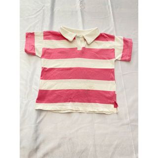 ザラ(ZARA)のZARA ザラ　ボーダー　半袖　Tシャツ　襟付き　90(Tシャツ/カットソー)