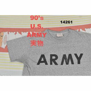 ミリタリー(MILITARY)の米軍 支給品 ARMY Ｔシャツ 14261 実物 80 501 101 USN(Tシャツ/カットソー(半袖/袖なし))