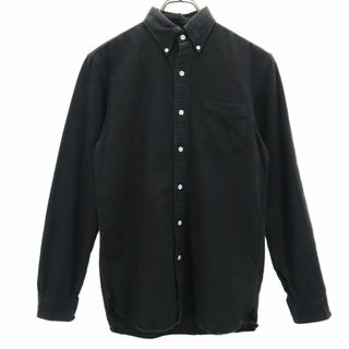 ダブルアールエル(RRL)のダブルアールエル 長袖 ボタンダウンシャツ XS ブラック RRL Ralph Lauren ラルフローレン メンズ 古着 【240419】(シャツ)