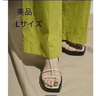 ジャーナルスタンダード(JOURNAL STANDARD)の美品LE TALONアツゾコWストラップサンダル　Lサイズ　24センチ(サンダル)