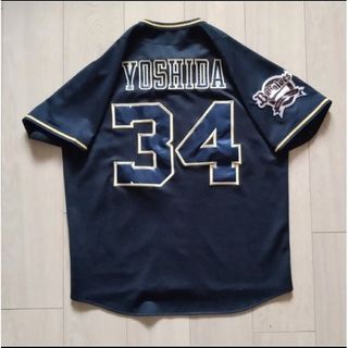 オリックスバファローズ　吉田　ハイクオリティ　ビジター　ユニフォーム　デサントS