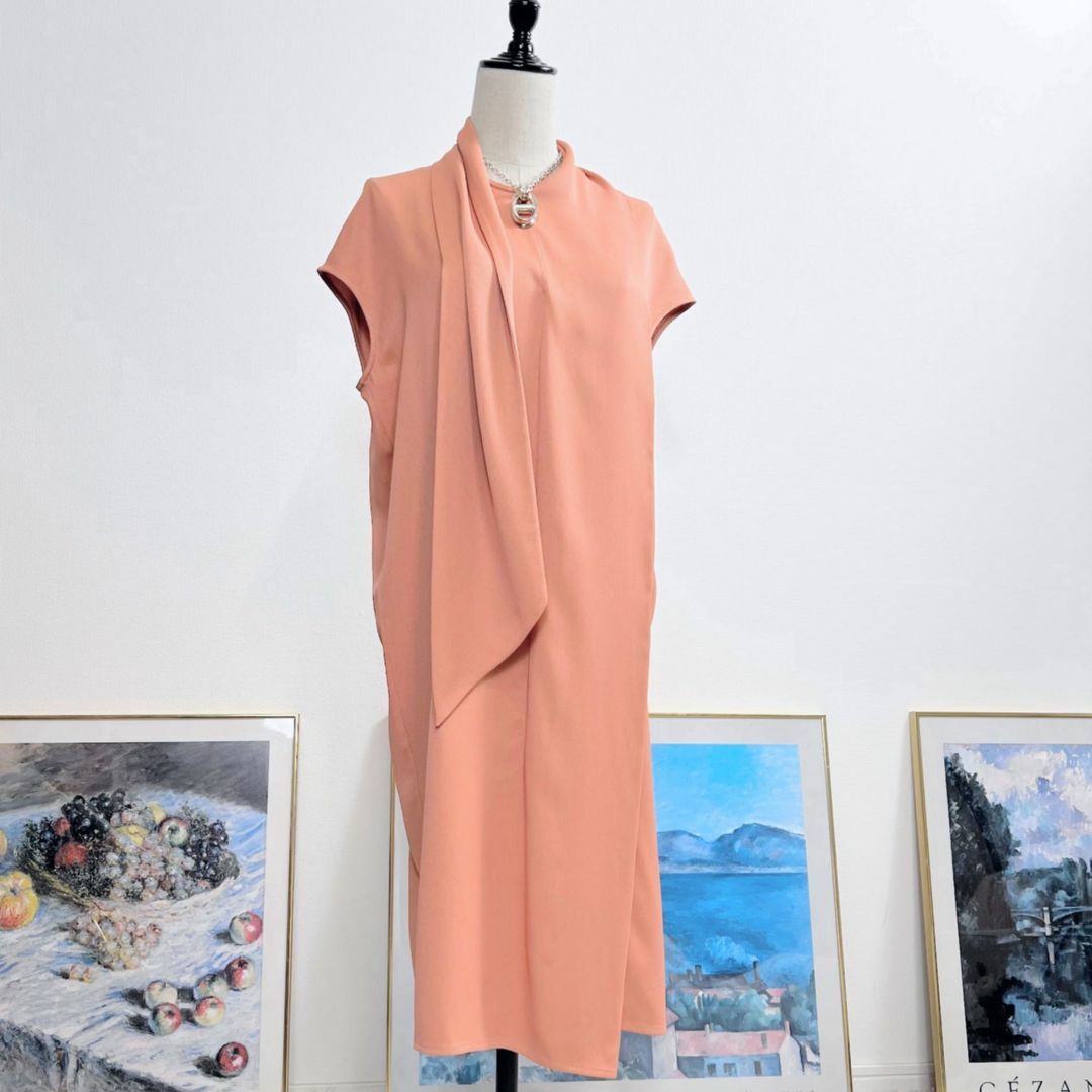☆HERMES☆極美品☆シルク☆ストール☆コクーン☆ロングワンピース ☆HERMES☆極美品☆シルク☆ストール☆コクーン☆ロングワンピース