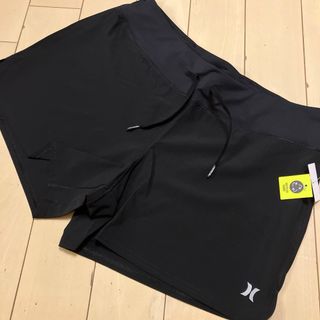 ハーレー(Hurley)のハーレー　Hurley 水着　レディース水着　サーフショーツ黒　ショートパンツ(水着)